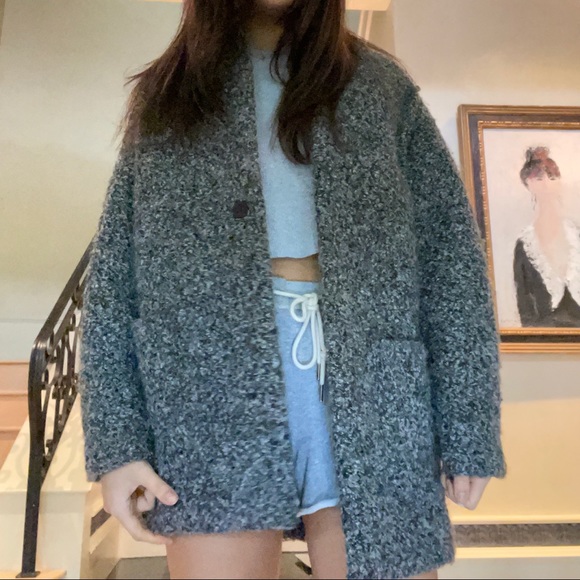 Aritzia marled grey jacket - Picture 2 of 2